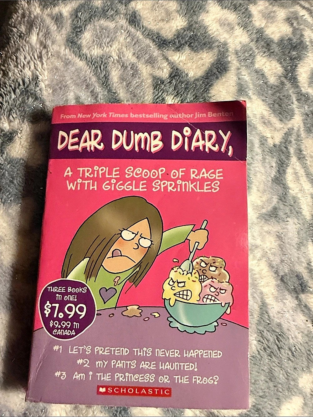 Scholastic Dear Dumb Diary: A Triple Scoop of Rage with Giggle Sprinkles
